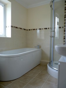 new fitted bathroom